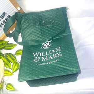 BAG MAKERS William and Mary COLLEGE LUNCHBAG GREEN insulated